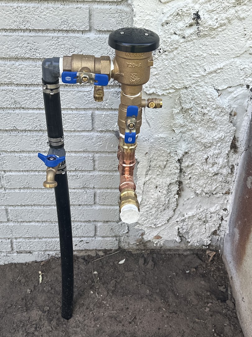 Irrigation backflow preventer install, north metro MN